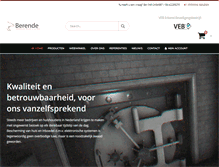 Tablet Screenshot of berendeinbraakbeveiliging.nl